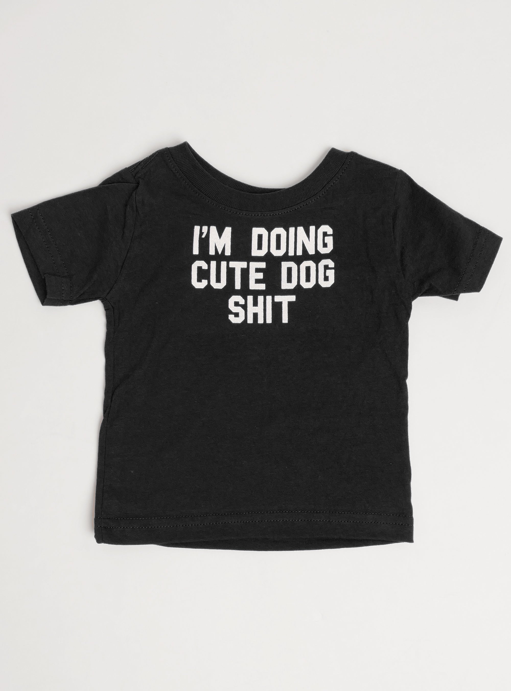 I'm Doing Cute Dog Stuff Dog Tee