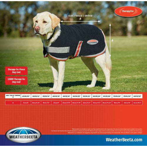 WeatherBeeta 1200D Therapy-Tec Dog Coat FREE GIFT - CLOSEOUT